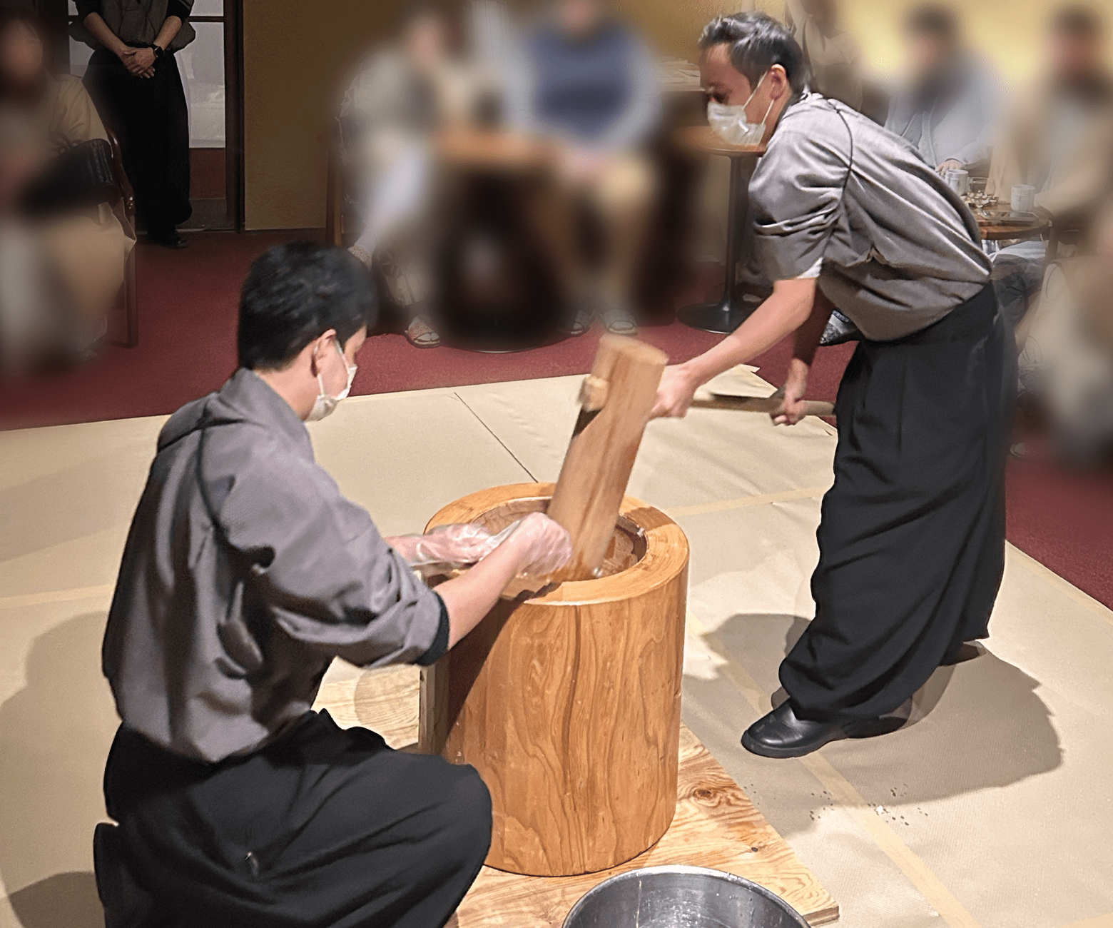 Mochi Pounding