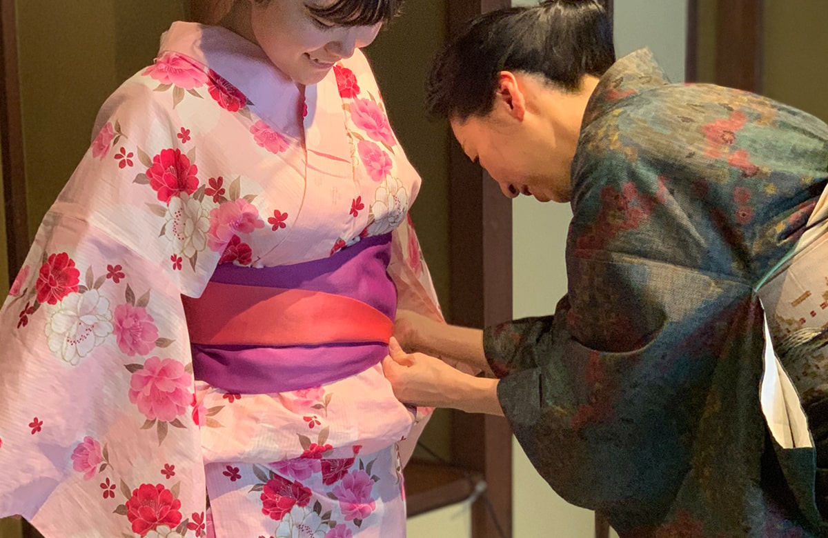 Comfortable Casual Kimono - Yukata experience